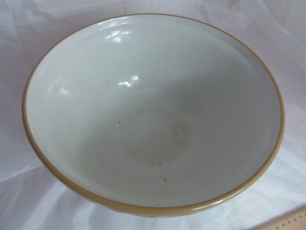 Vintage Mason Cash Co Earthenware Mixing Bowl 28cm - Image 2