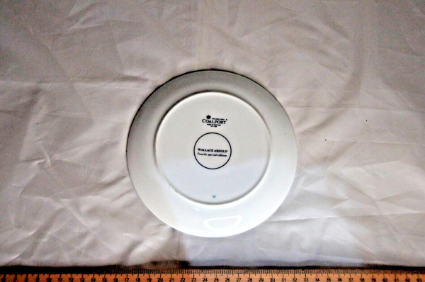 Coalport Christmas 1989 Wallace Arnold Plate 17cm - gift - Image 2