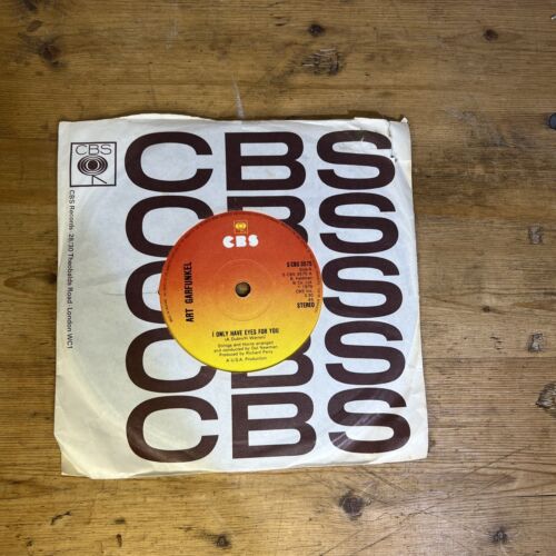 Art Garfunkel - I Only Have Eyes For You - 1975 Vinyl 7" Single - S CBS 3575