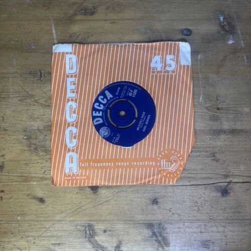 Karl Denver - Mexicali Rose - Bonny Scotland - 45-F 11395 vinyl