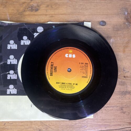 Brotherly Love - Weekend Love Affair (7", Single) vinyl