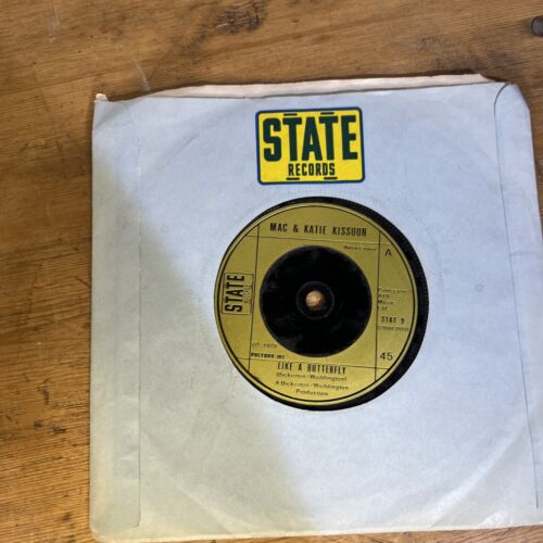 Mac And Katie Kissoon - Like A Butterfly, 7"(Vinyl) 1975