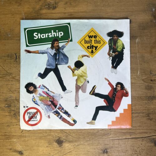 Starship - We Built This City - 7" Vinyl Single 1985 RCA Records FB 49929