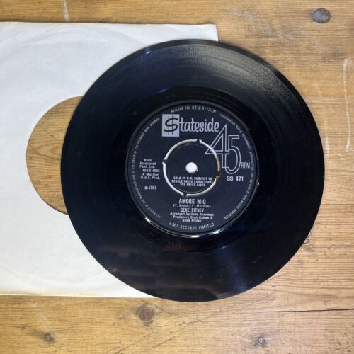 Gene Pitney - SS471 - Princess in Rags / Amore Mio 1965 (105) vinyl